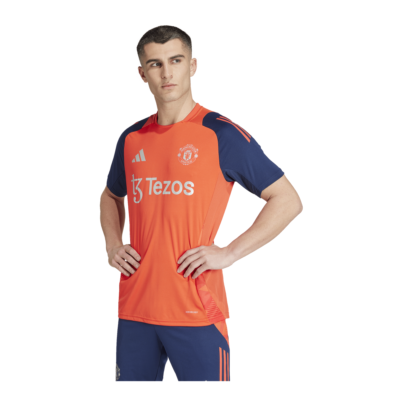 adidas Manchester United Trainingsshirt Rot