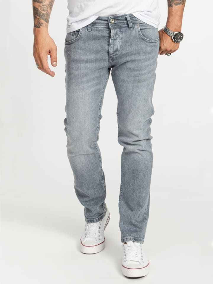Rock Creek Jeans in Hellgrau günstig kaufen