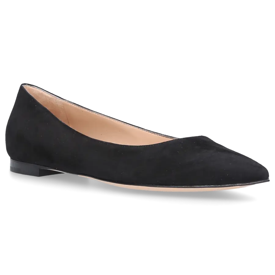 Gianvito Rossi - Ballerinas G20879 Veloursleder - schwarz