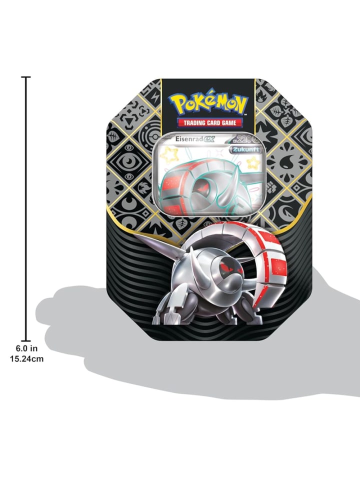 Pokémon Tin Box Eisenrad | Pokemon | Sammel-Karten | Kollektion deutsch günstig kaufen onesize