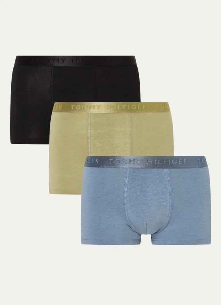 Boxers Tommy Hilfiger Everyday Luxury avec bande logotée, lot de 3