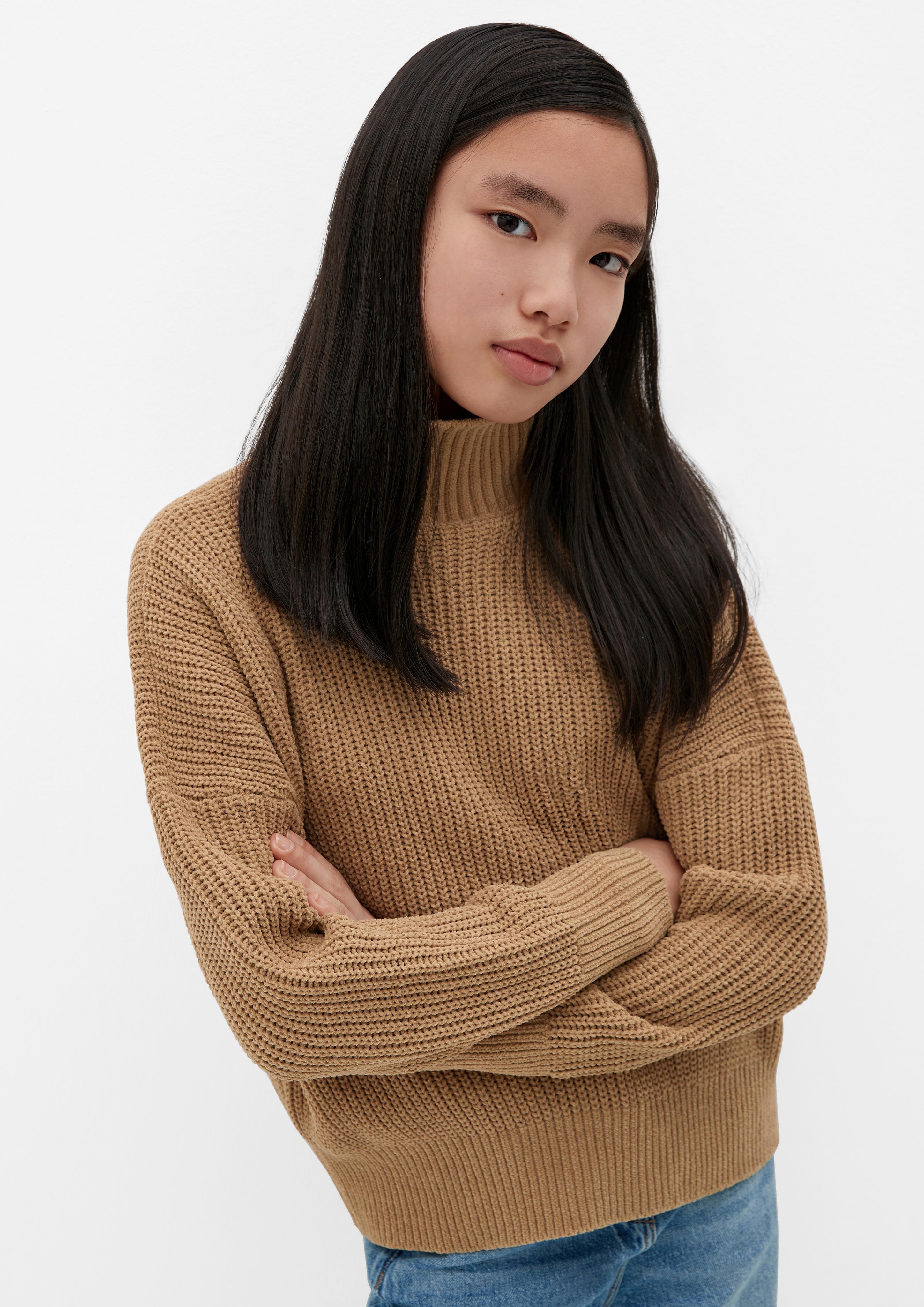 Strickpullover aus Chenille-Garn  2133990-8466