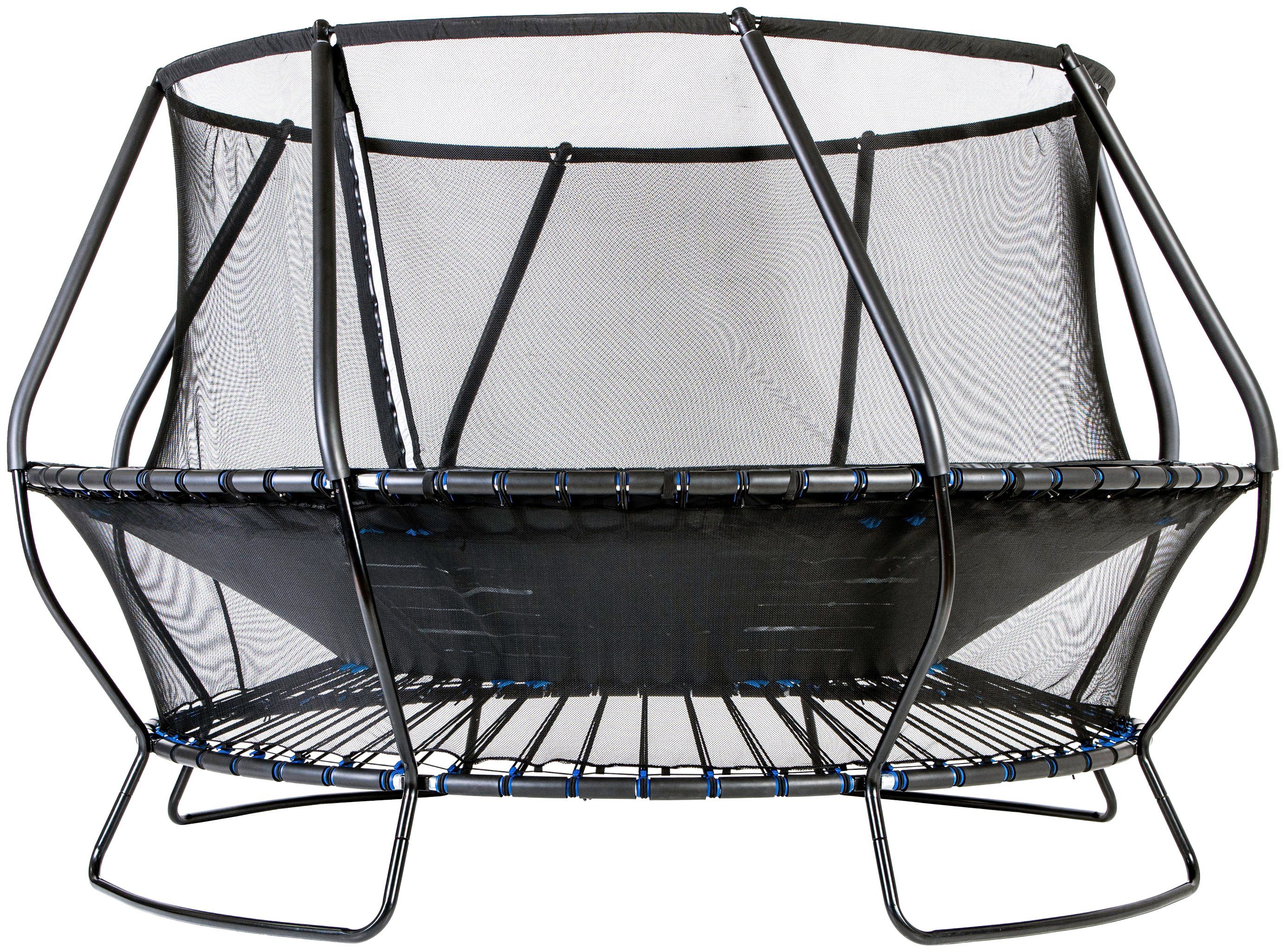 plum Gartentrampolin Freebound Trampolin BOWL, 416 cm mit Sicherheitsnetz