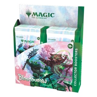 Magic the Gathering: Bloomburrow - Collectors Booster Display (12) (EN)