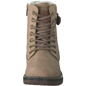 Puccetti Schnür Boots in beige