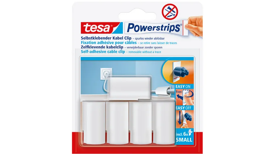 tesa Powerstrips® Kabel-Clip