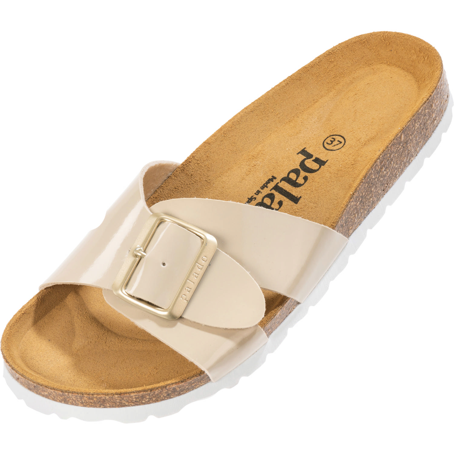 Palado Tinos Lack, Pantoletten, Damen, Beige