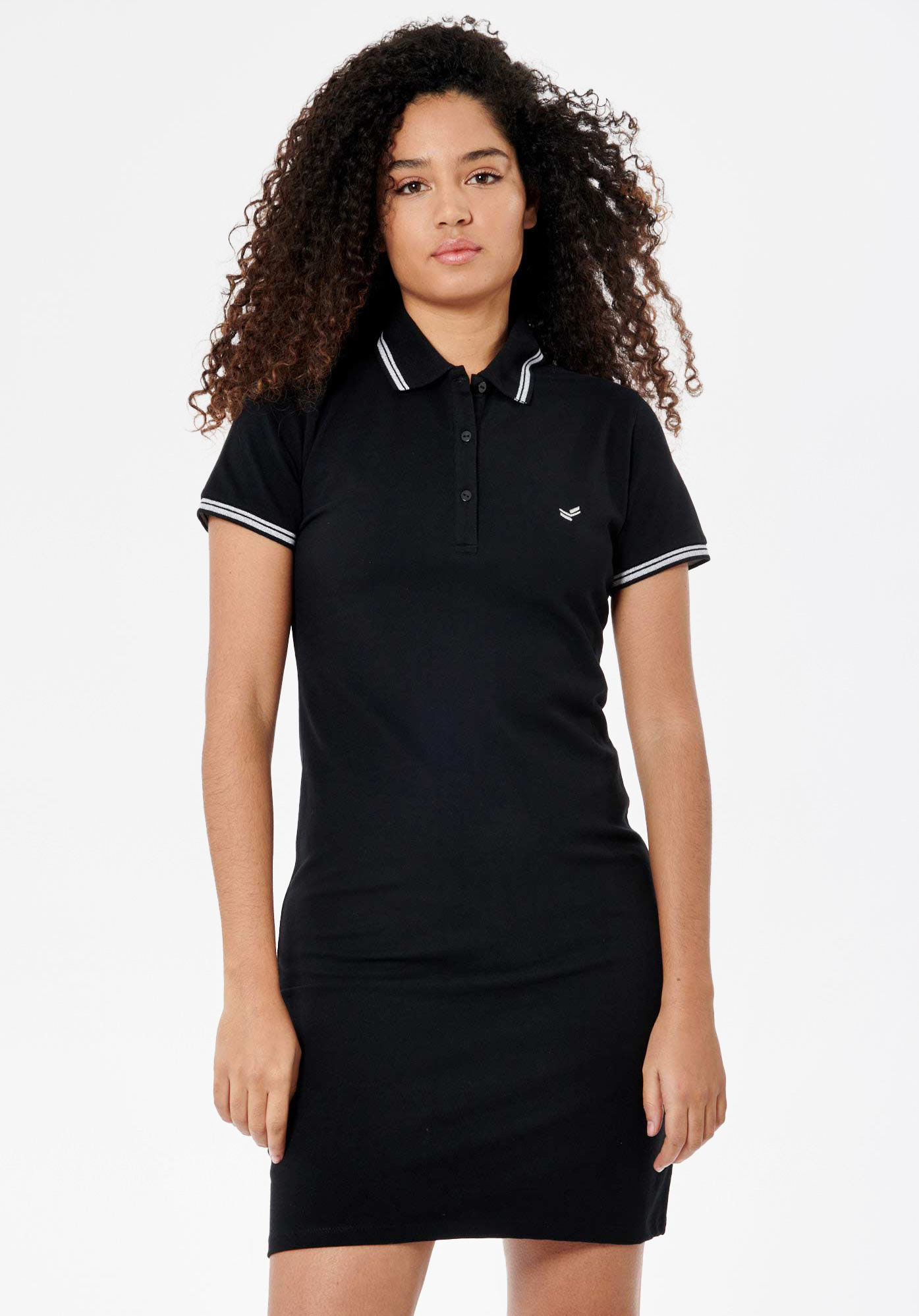 JULIX  Robe polo noire Femme