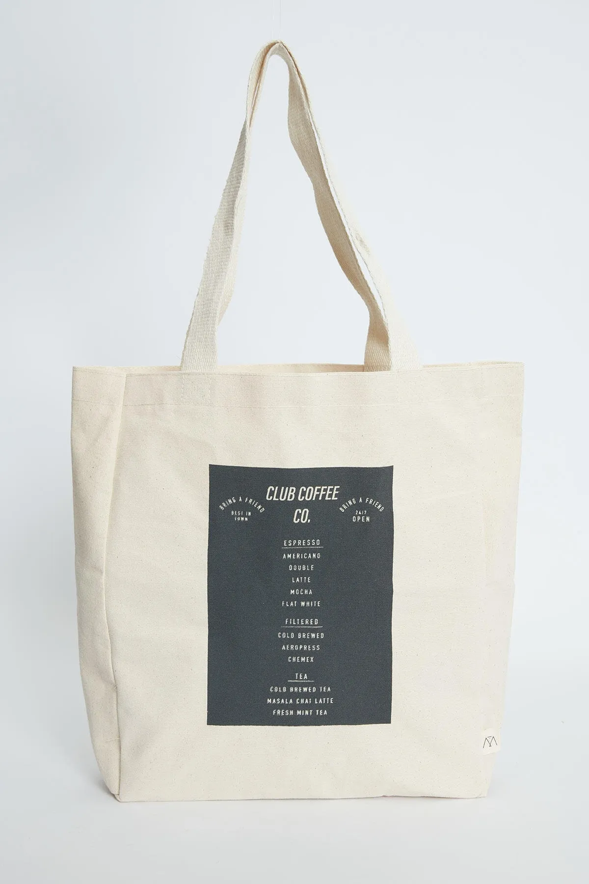 Manuka  BEDRUCKTE GÄSTE STOFFTASCHE COFFE CO