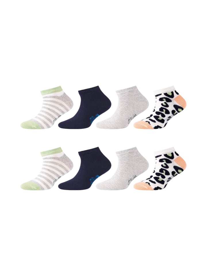S. Oliver Sneakersocken 8er Pack originals in peach nectar günstig kaufen
