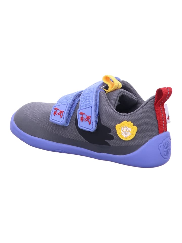 Affenzahn Jungen- Halbschuhe Halbschuh Baumwolle Lucky  Tukan in Grau günstig kaufen