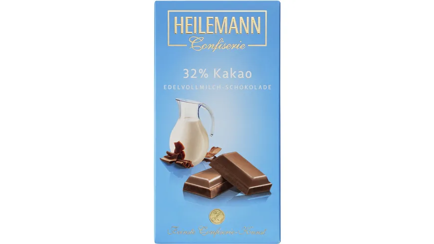 Heilemann Edelvollmilch-Schokolade 32% Kakao 100 g