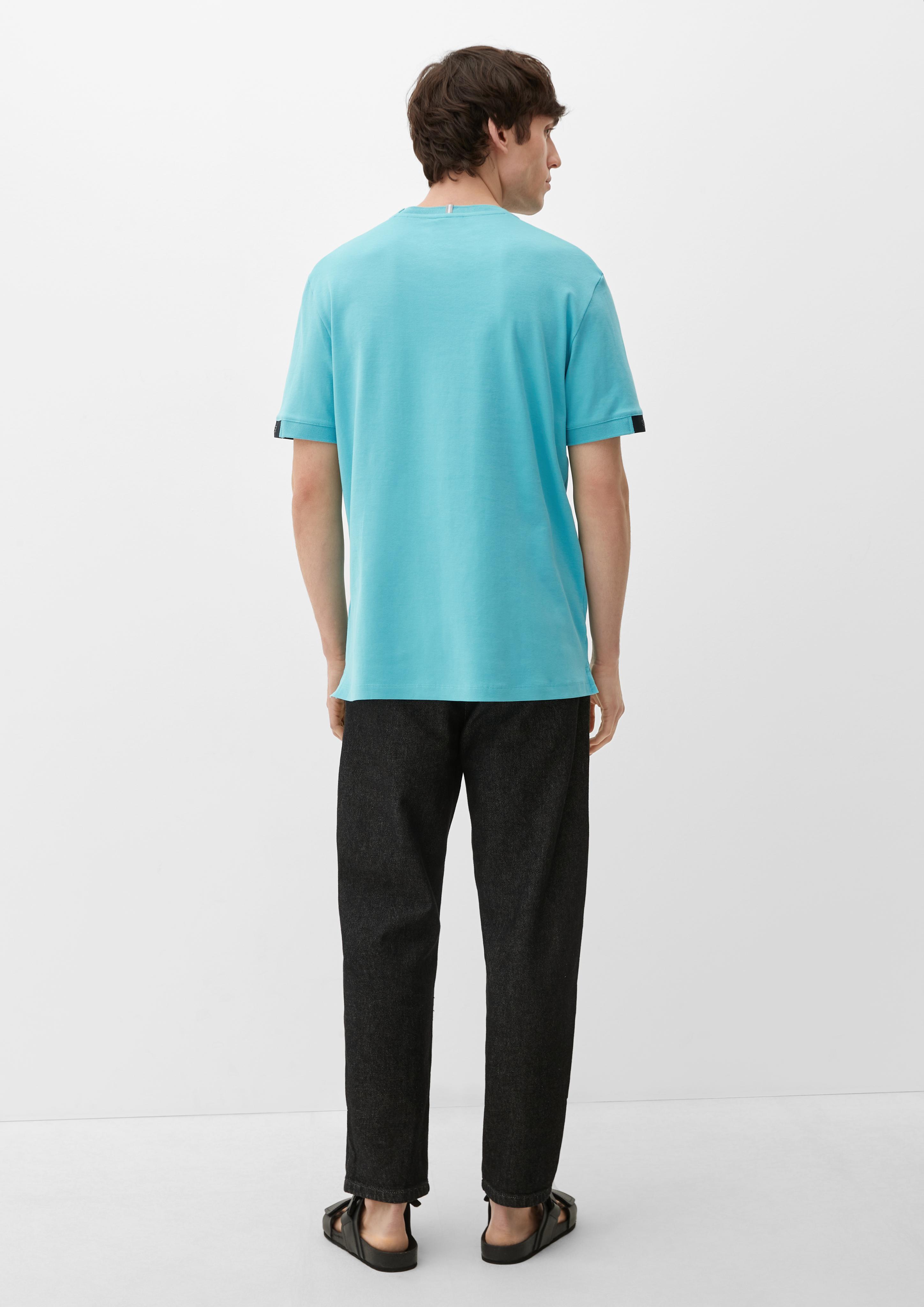 T-Shirt mit Labelpatch  2129841-6120