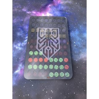 Space Templates black/red with Trays and Tokens (für 2.0 X-Wing geeignet)