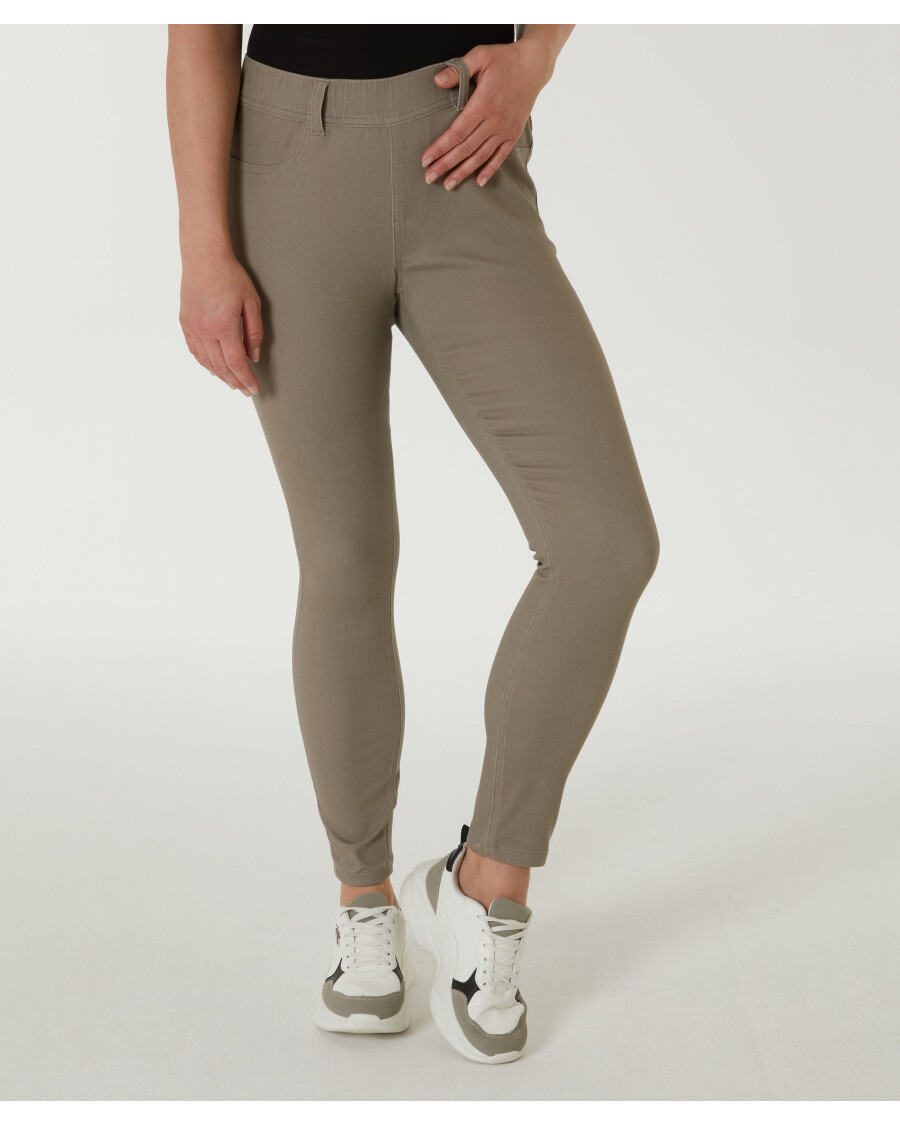 Einfarbige Twillhose