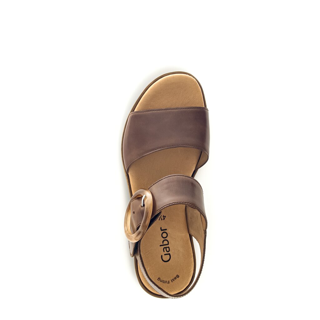 Gabor fashion Plateau Sandale braun