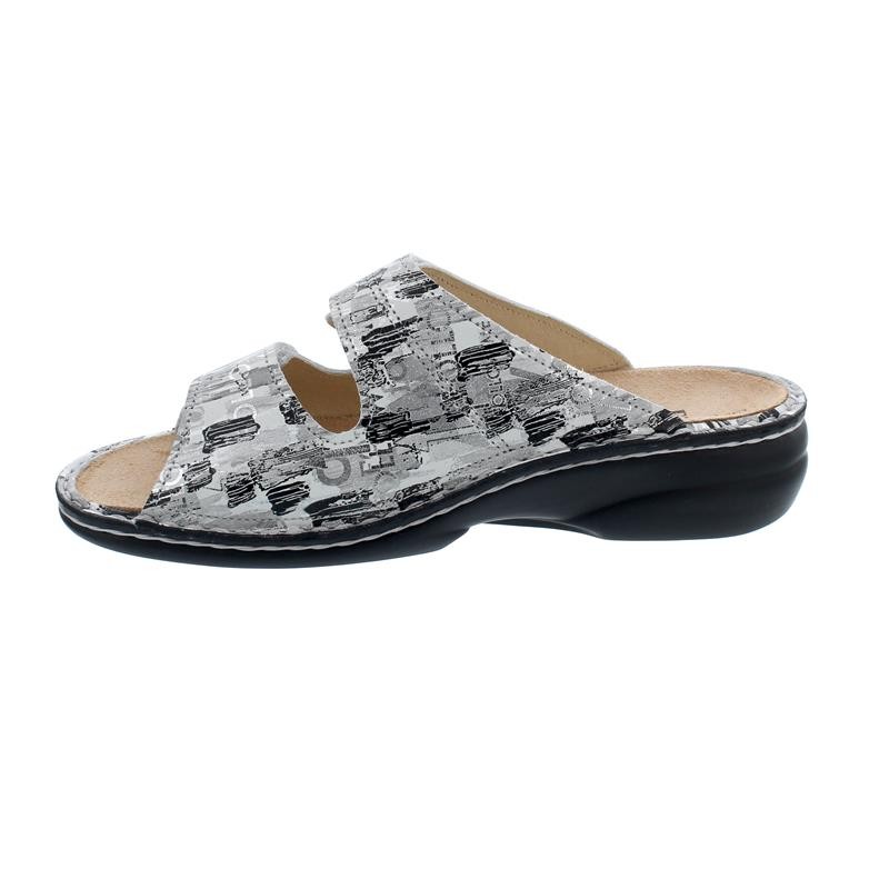 FINN COMFORT Komfort Sandalen silber