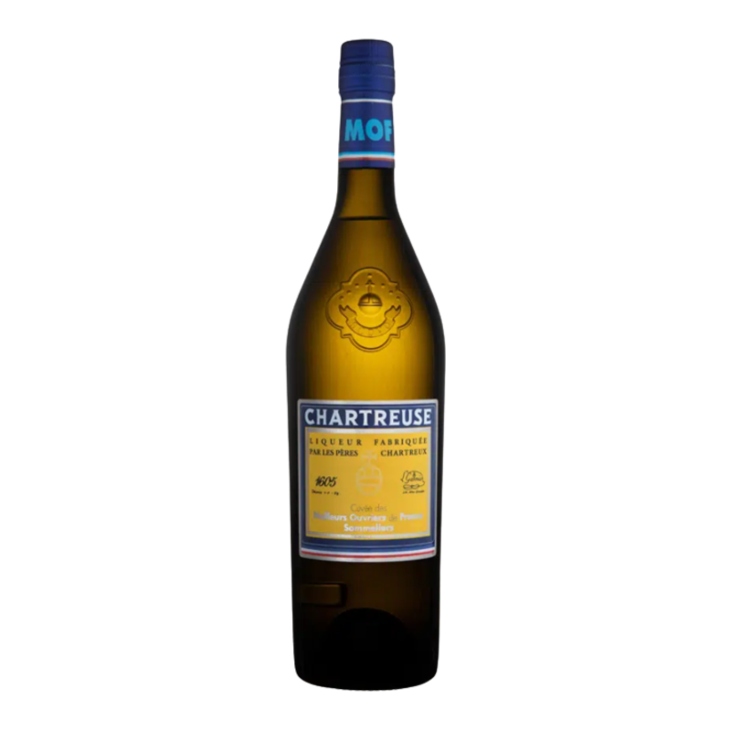 Chartreuse Jaune Cuvée des Meilleurs Ouvriers de France - MOF avec Etui NM - Liqueur - Spiritueux - Les Pères Chartreux (70CL.)
