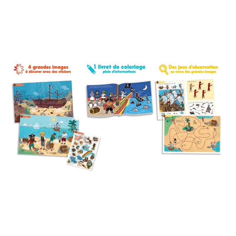 Livre Les pirates - Milan Jeunesse