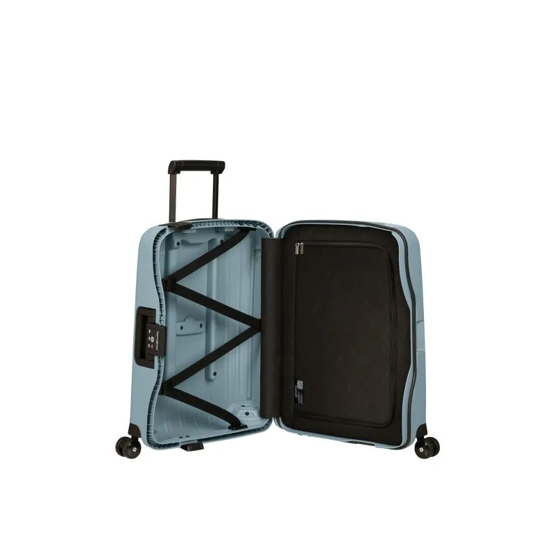 Samsonite S'CURE Spinner 55\/20 mit 4 Rollen XS - ICY BLUE
