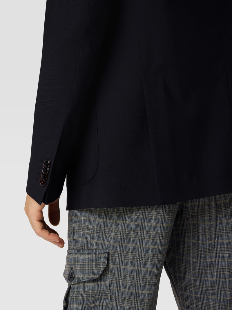 Slim Fit 2-Knopf-Sakko Modell 'CG Carver SV' in marineblau