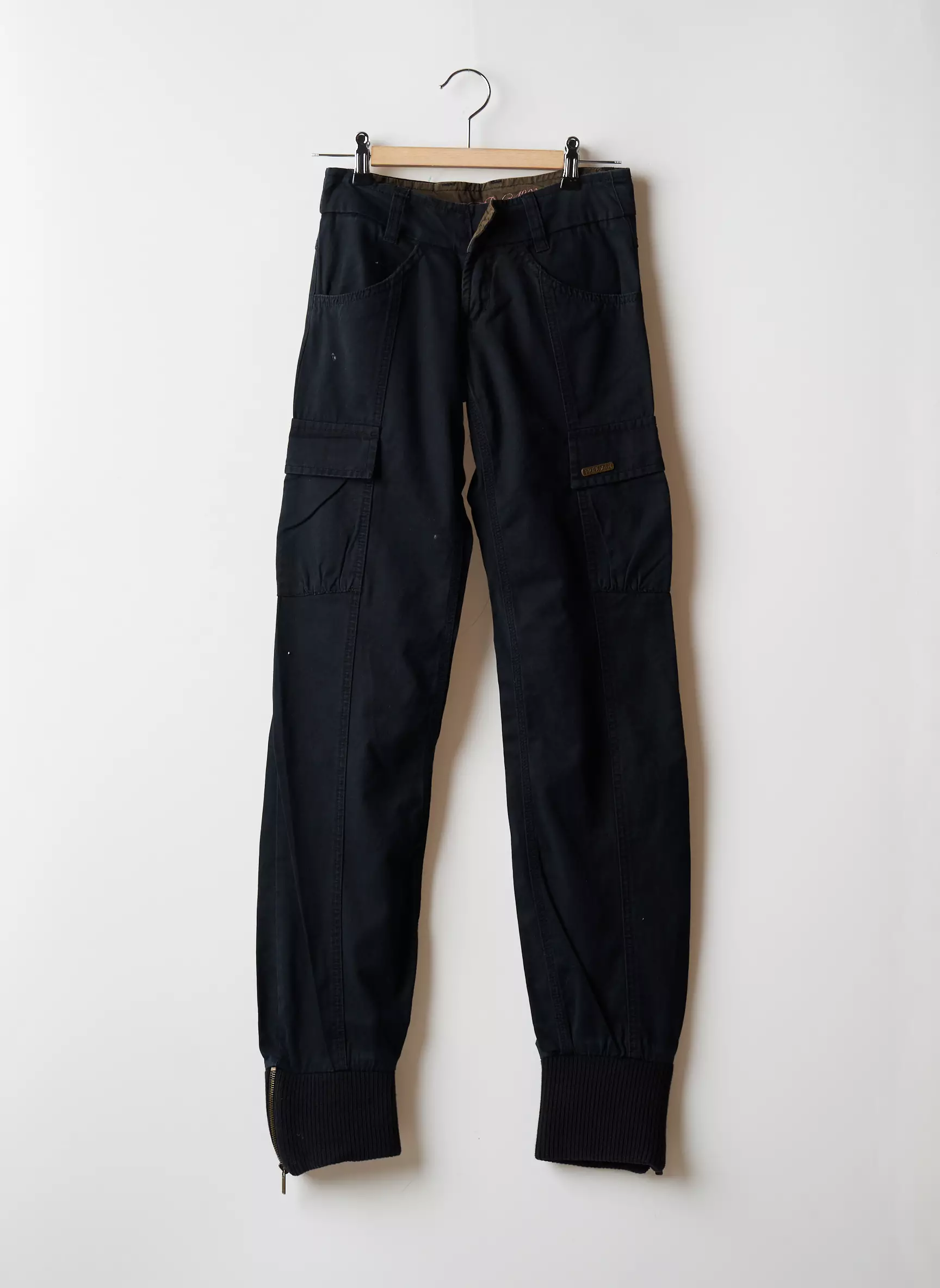 Freeman T Porter Pantalons Cargo Femme couleur noir