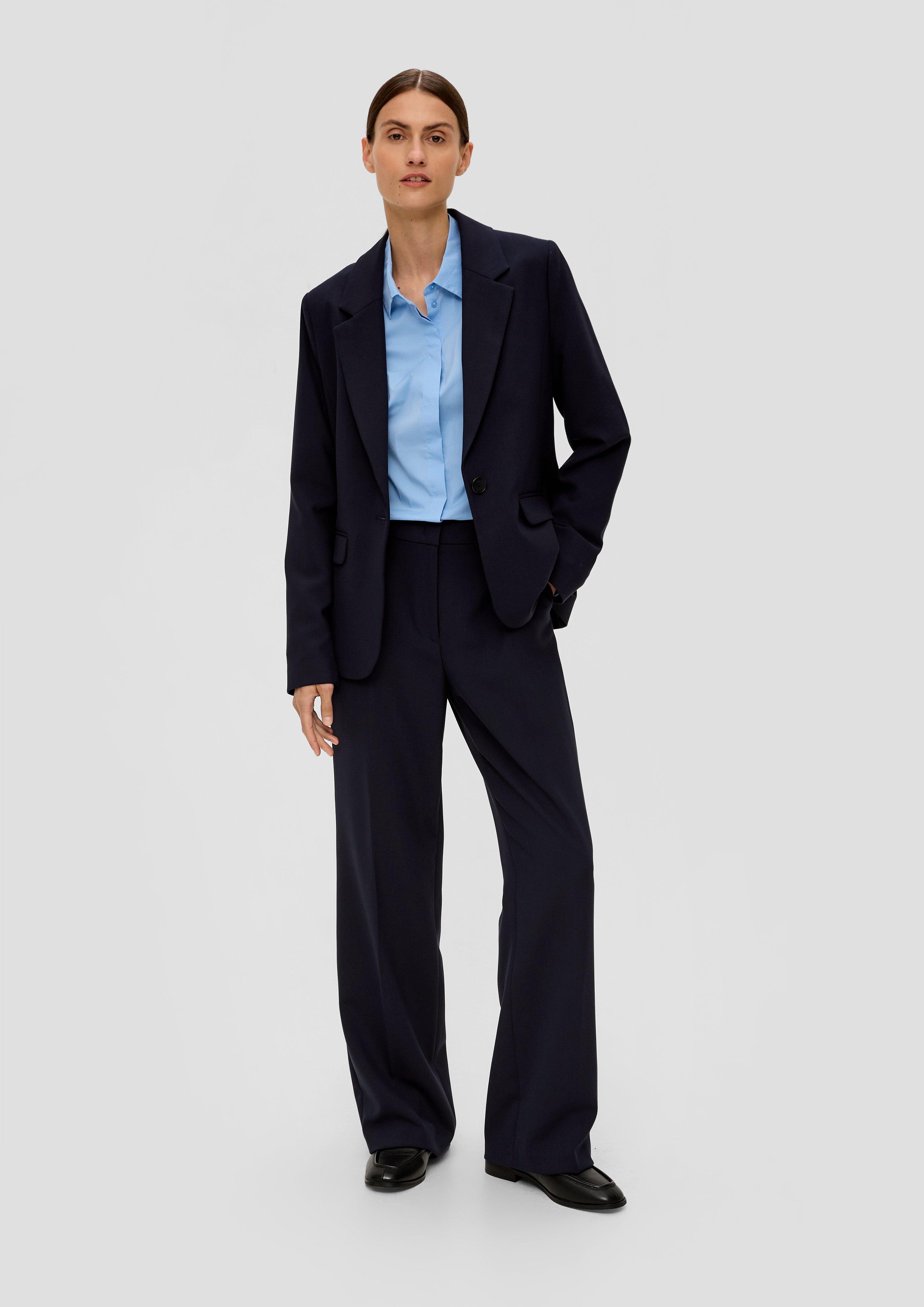 Regular: Stoffhose aus Viskosemix  2136881-5959