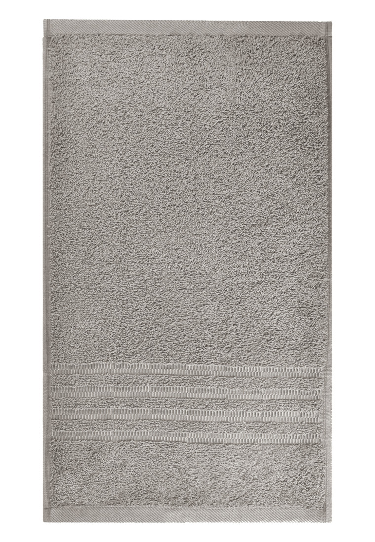 Gästetuch Milano 30x50 silber- SCHIESSER Home