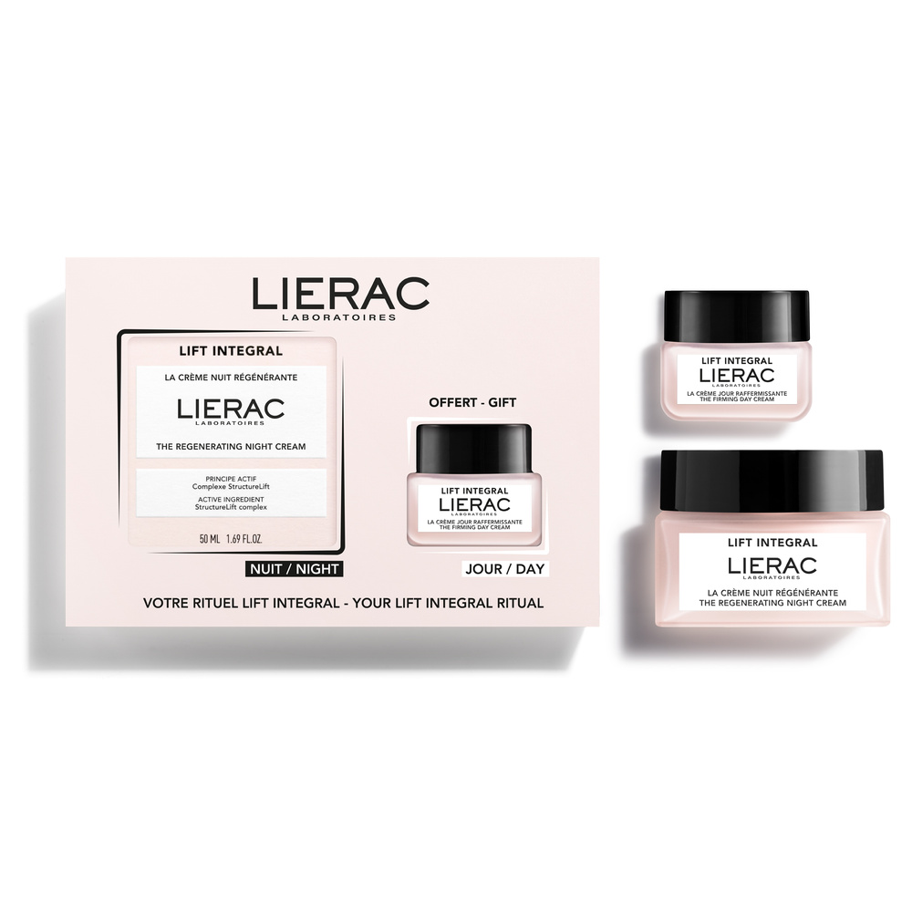 Lierac Coffret Rituel Anti-Age Lift Fermeté Crème Nuit - Crème Jour Offerte Crèmes