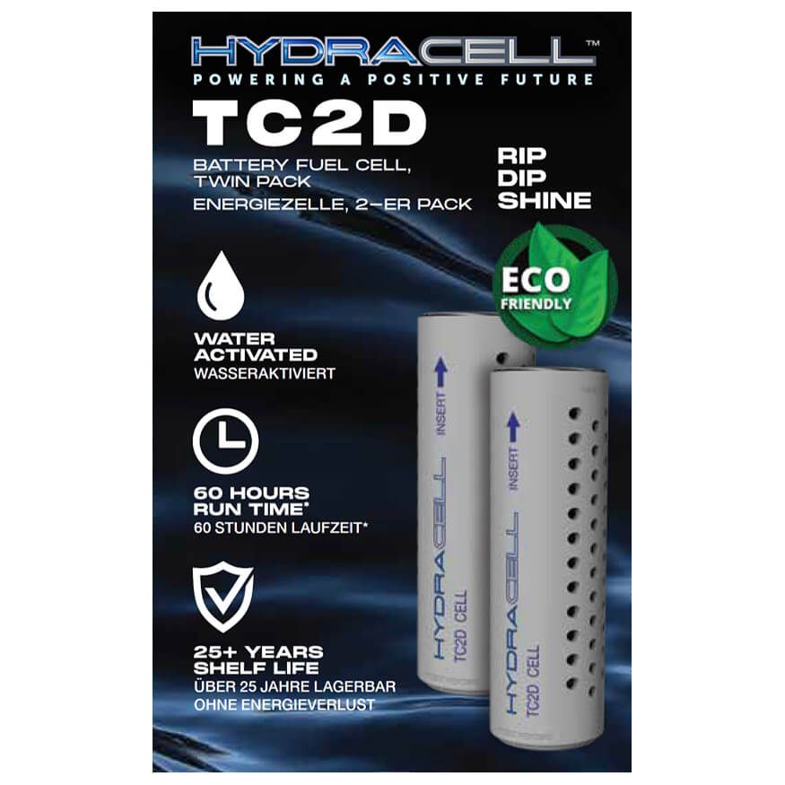 TC2D Energiezelle für AquaPro und Shark 2er Pack