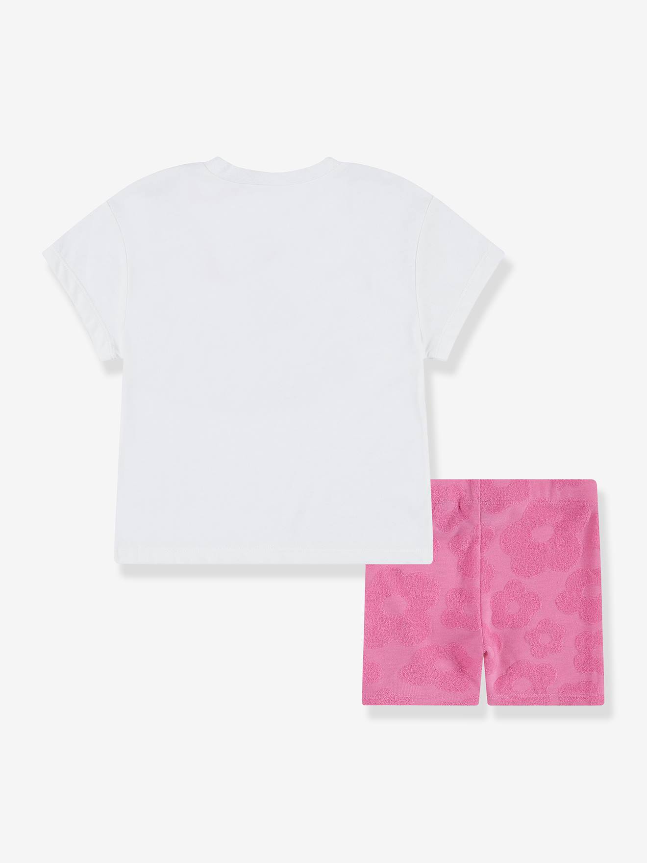 Converse Mädchen-Set: Shorts & T-Shirt CONVERSE - rosa