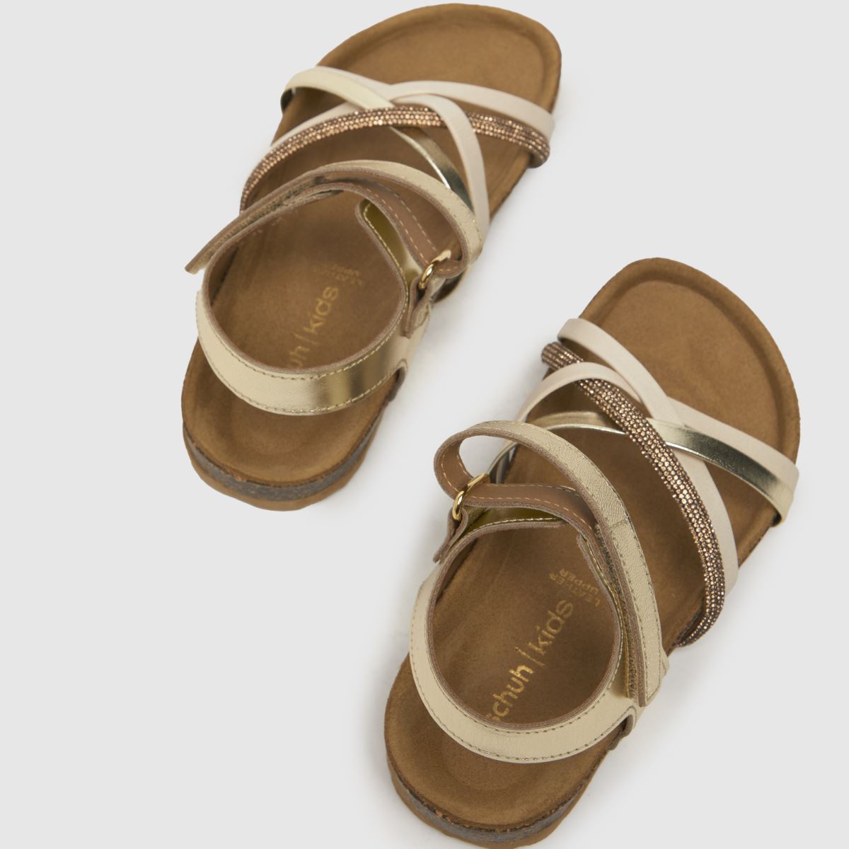 schuh natural tranquil flickor juniorsandaler