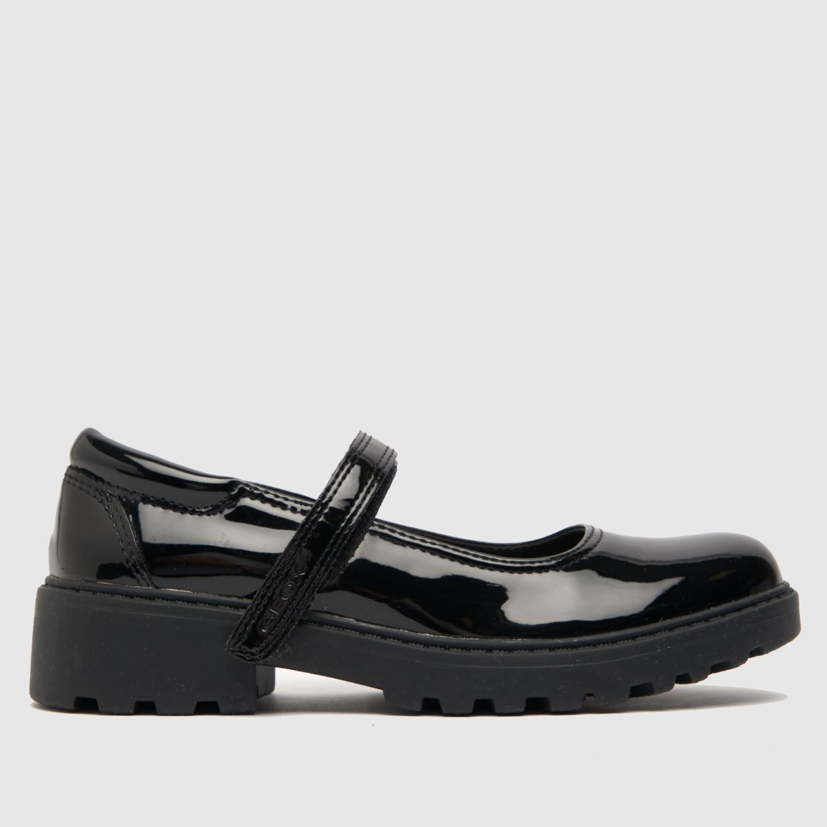 Geox svarta Casey MJ flickor juniorskor