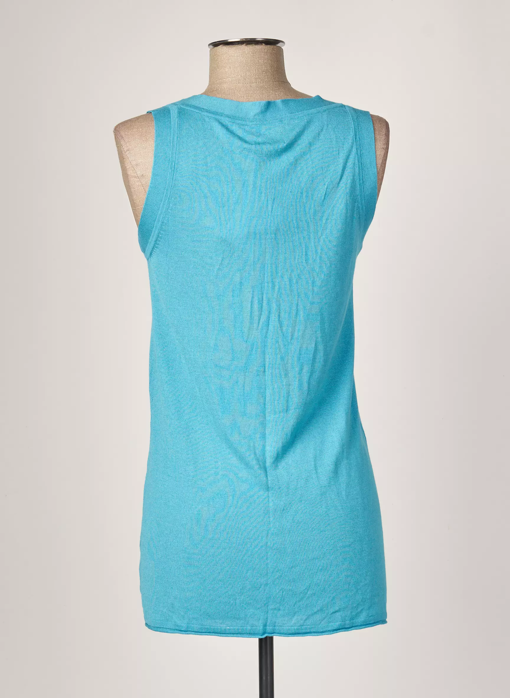Estheme Debardeurs Femme couleur bleu