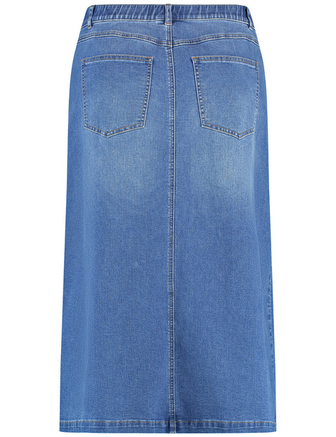 Jeansrock in Midilänge