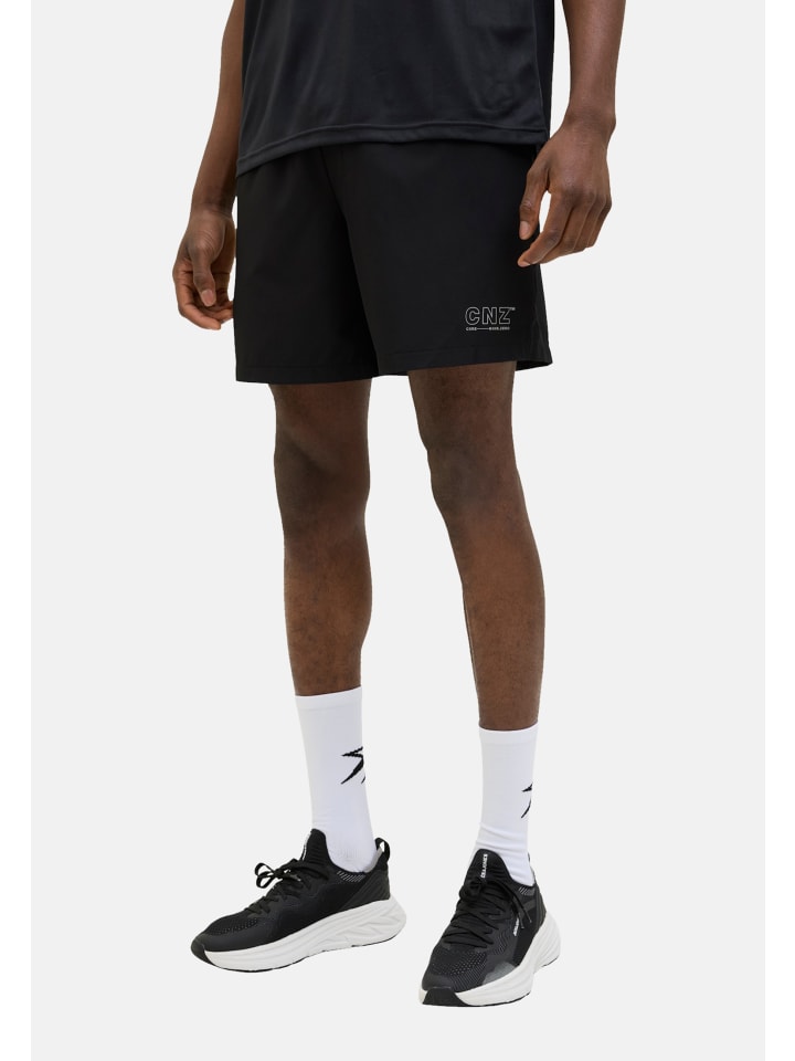 Jack & Jones Shorts 'CNZ' in schwarz günstig kaufen
