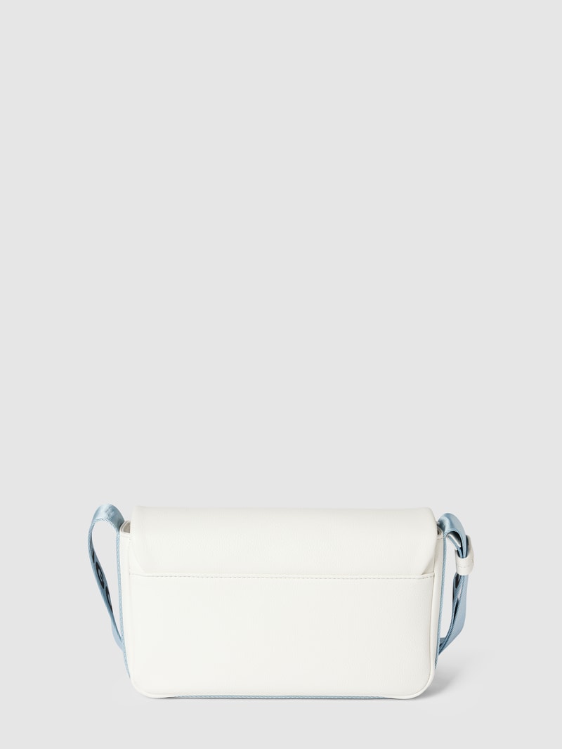 Umhängetasche mit Label-Details Modell 'Jodie Heart' in offwhite