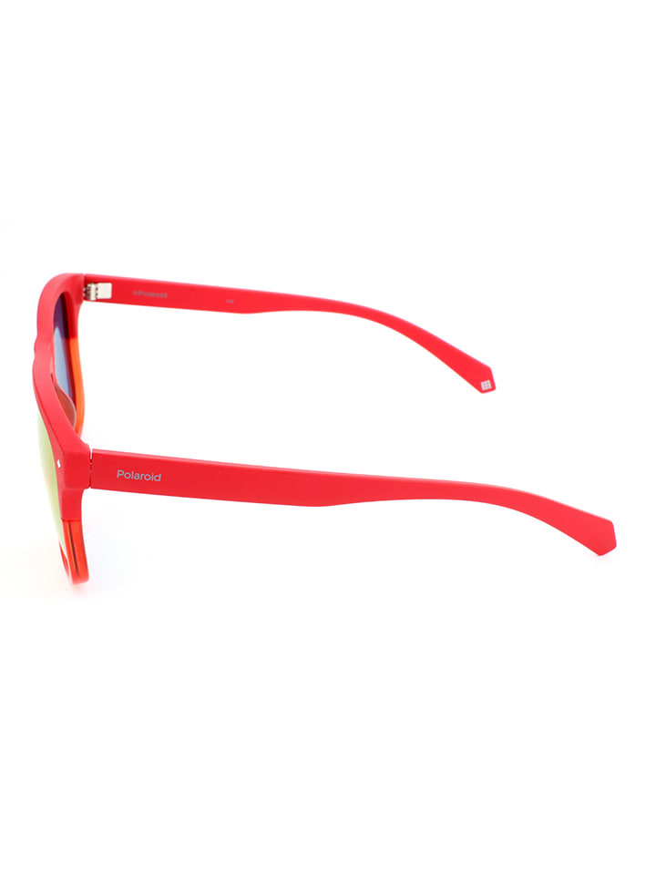 Polaroid Herren-Sonnenbrille in Rot/ Gelb-Rot günstig kaufen 56