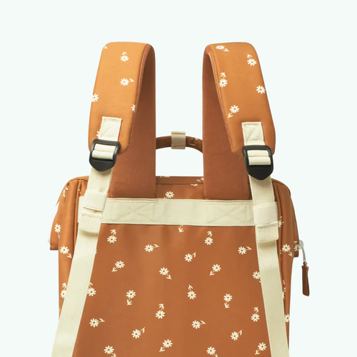 Brown diaper bag from Les Sables d'Olonne