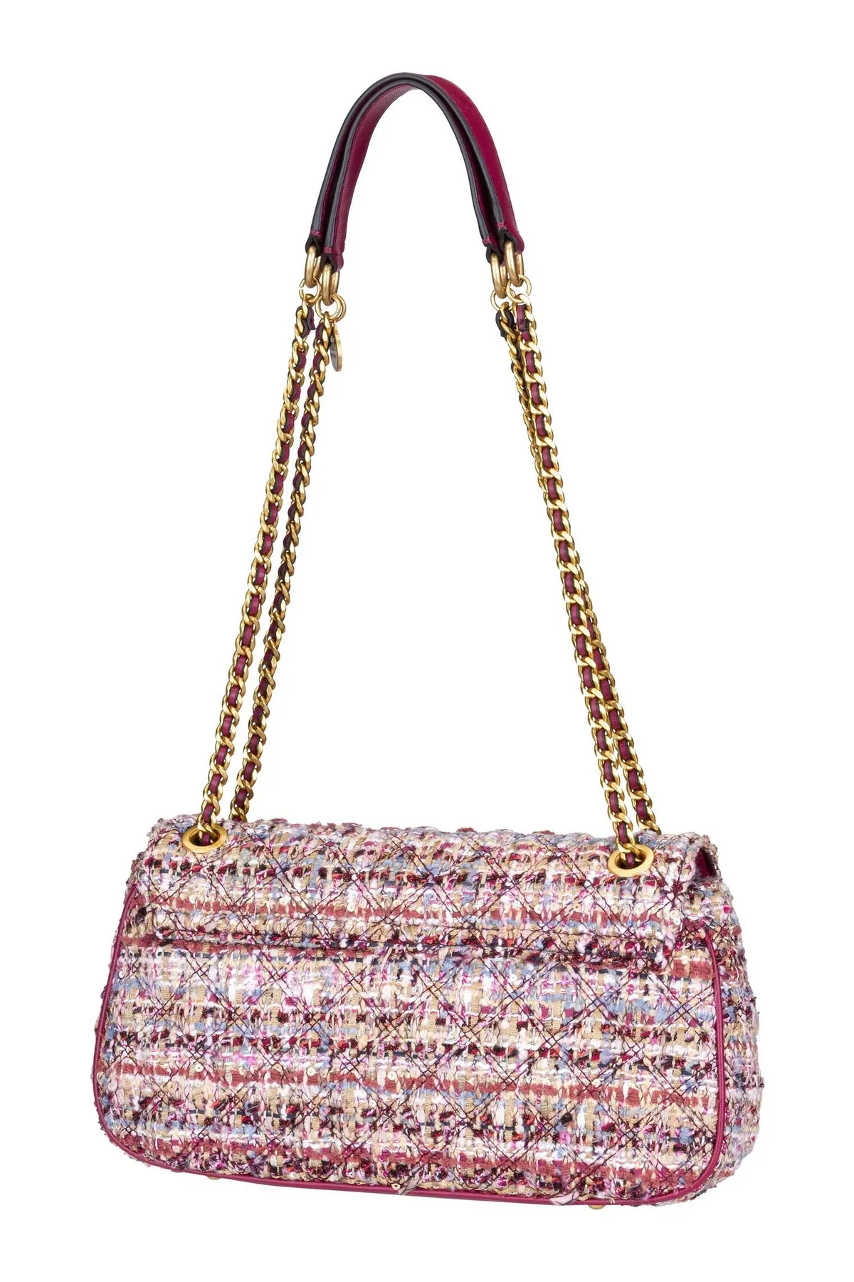 Guess  Schultertasche Giully Conv Crossbody Flap Tweed