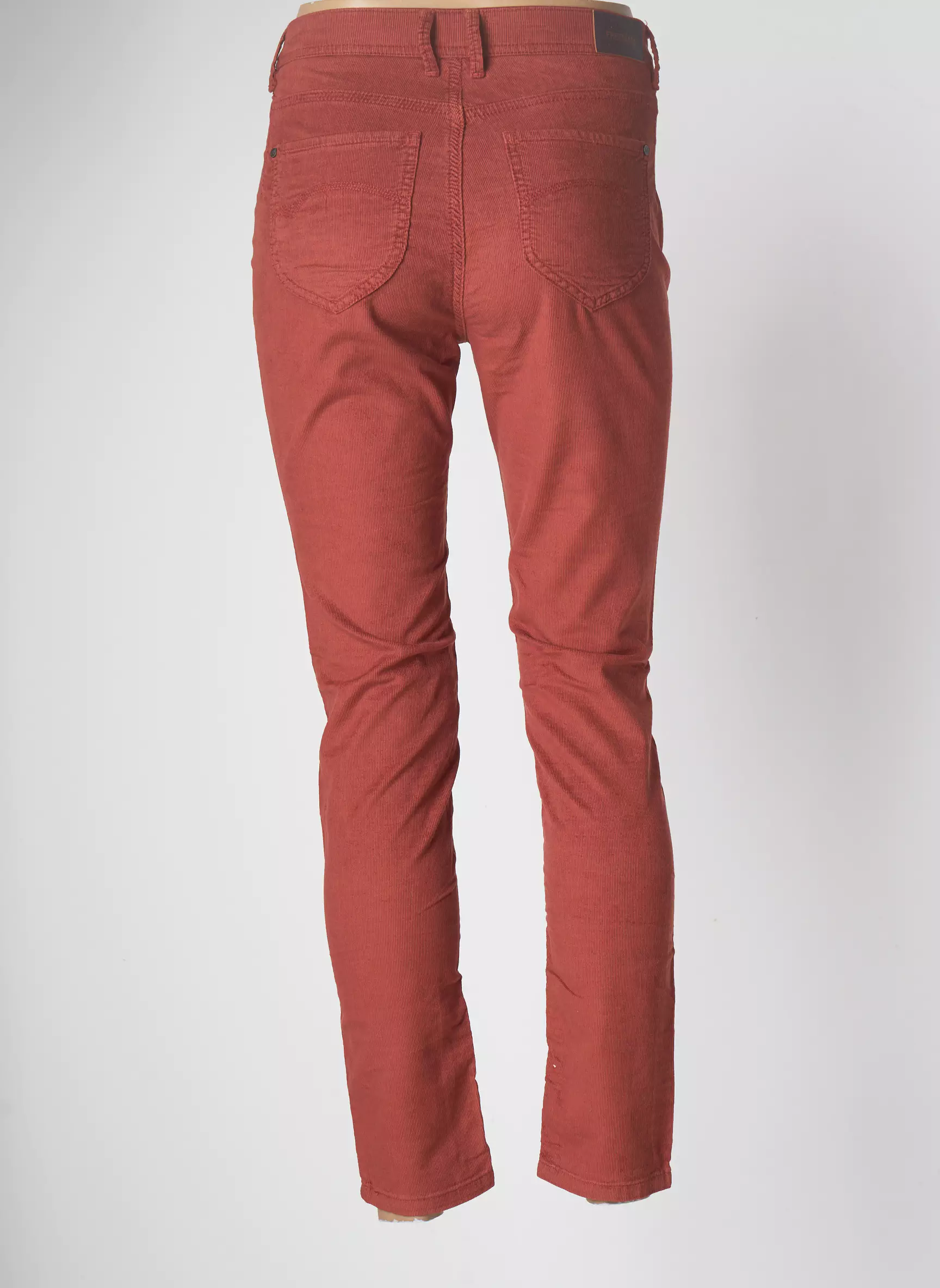 Freeman T Porter Pantalon7 8 Femme couleur orange