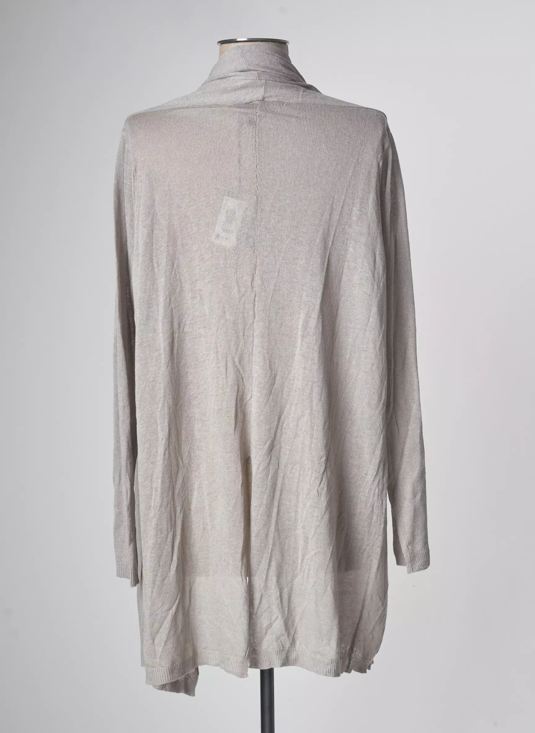 Le Phare De La Baleine Cardigans Femme couleur gris