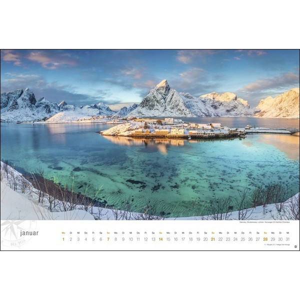 HURTIGRUTEN GLOBETROTTER KALENDER 2024 - Kalender
