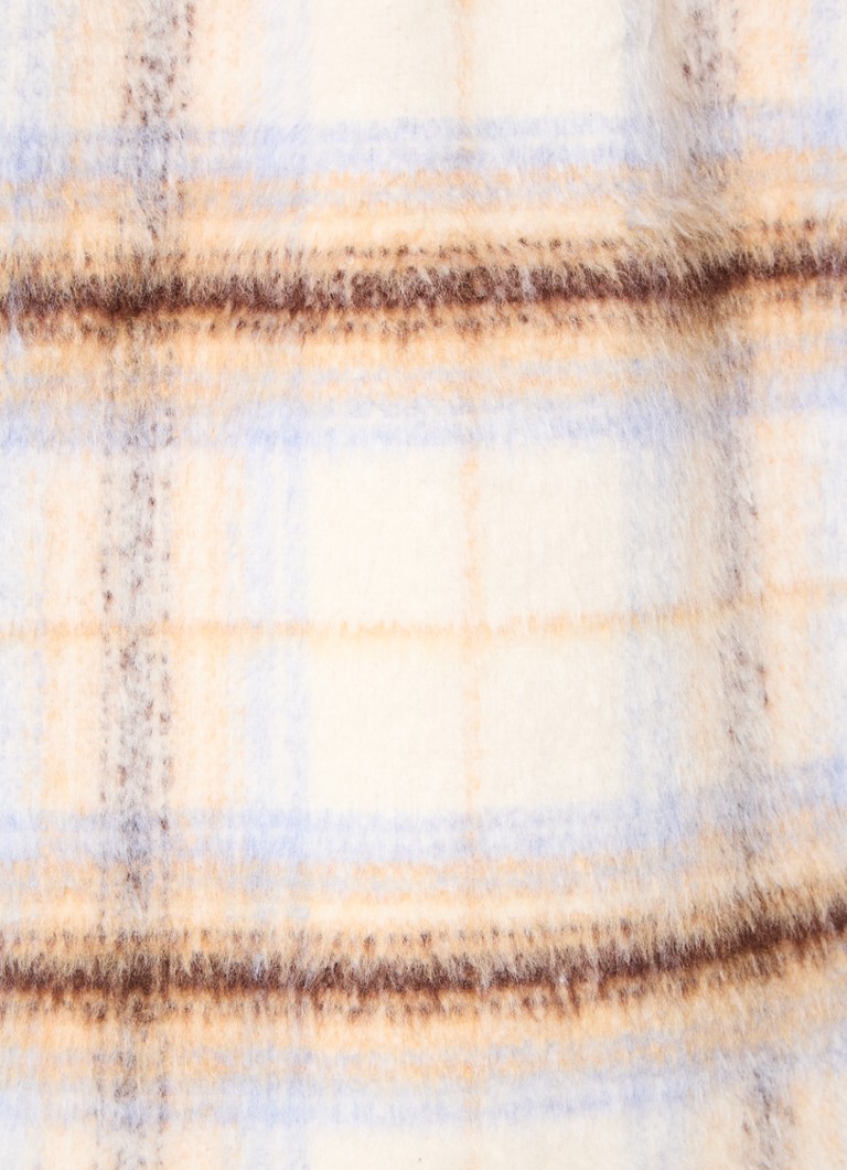 Levi's Lola virskrekls no vilnas maisījuma ar rūtainu rakstu un krūšu kabatām
