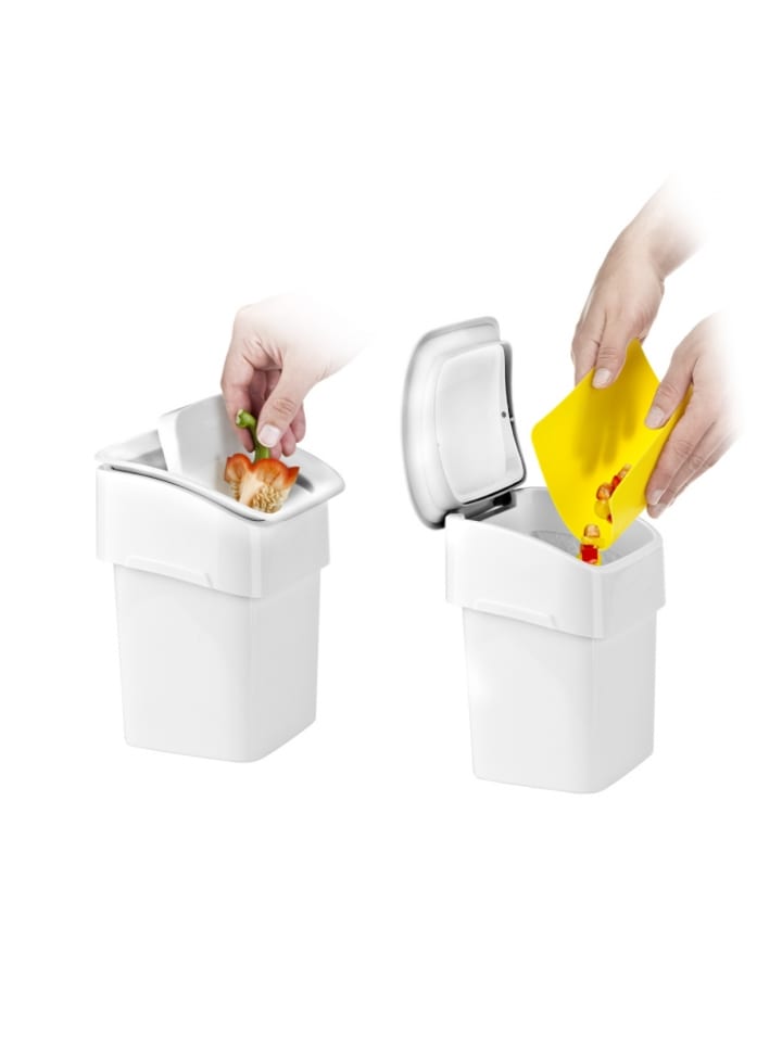 Tescoma Tischabfalleimer CLEAN KIT in weiß günstig kaufen zweistöckig