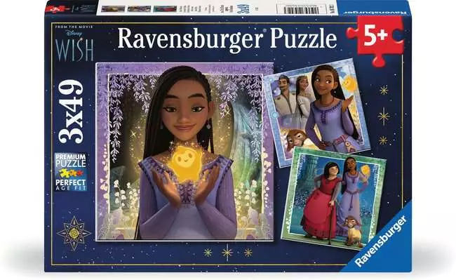 Kinderpuzzle ab 5 Jahren - Asha's Wunsch - 49 Teile