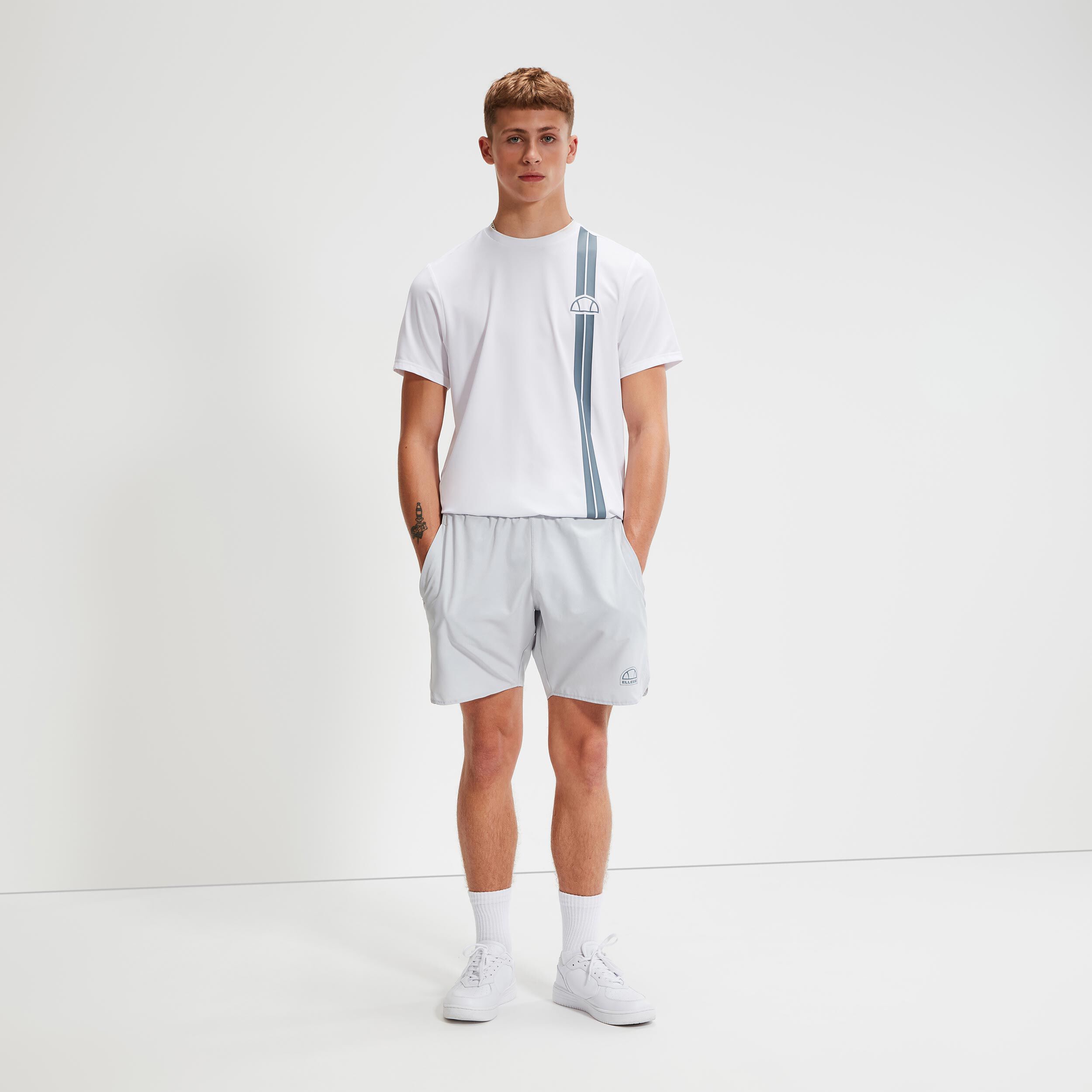 Locazzi 7 Inch Shorts Herren - Hellgrau