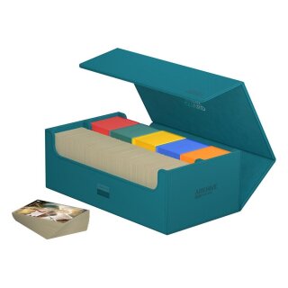 Ultimate Guard Arkhive 800+ XenoSkin Monocolor Petrolblau
