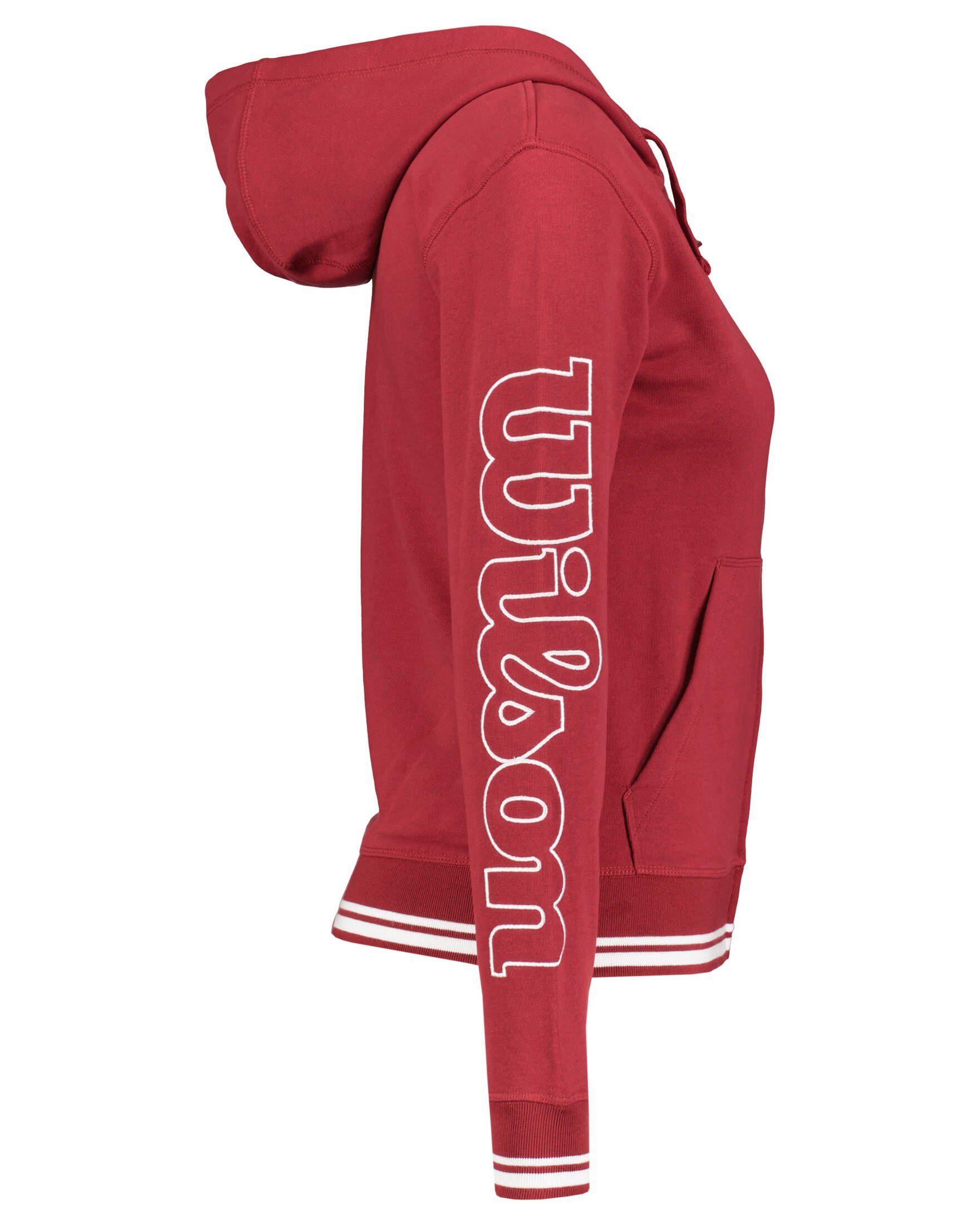 Wilson Tennisjacke Damen Sweatshirtjacke TEAM II