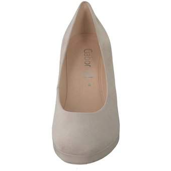 Gabor Plateau Pumps in grau